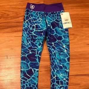 Mahiku kids girls swim leggings sun protection size 3